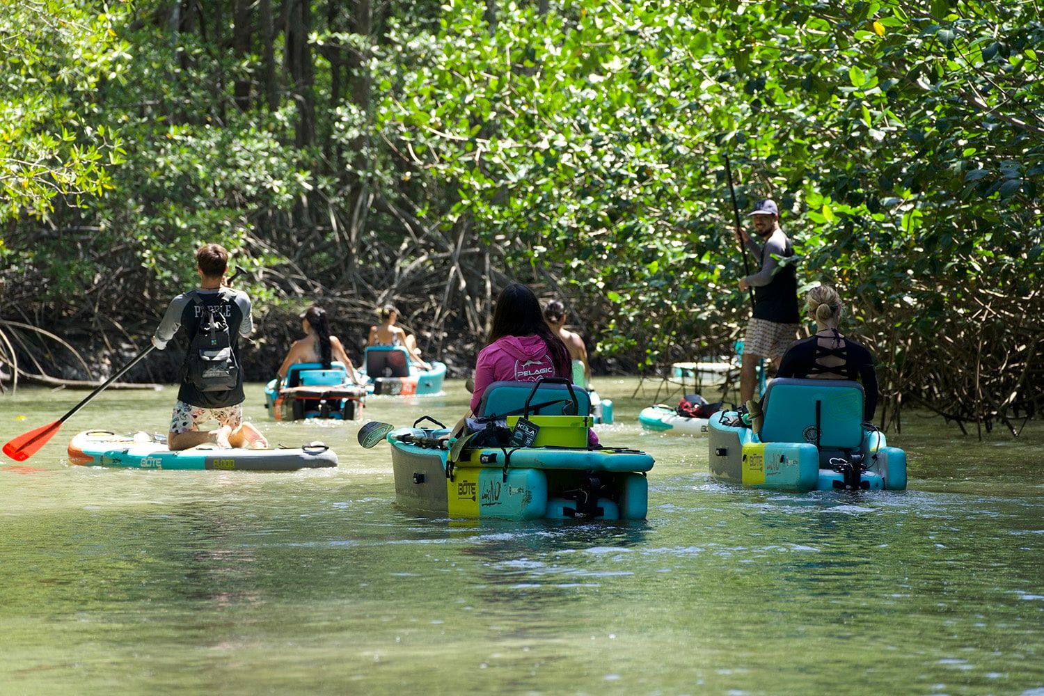 Isla Damas Pedal Kayak Tour