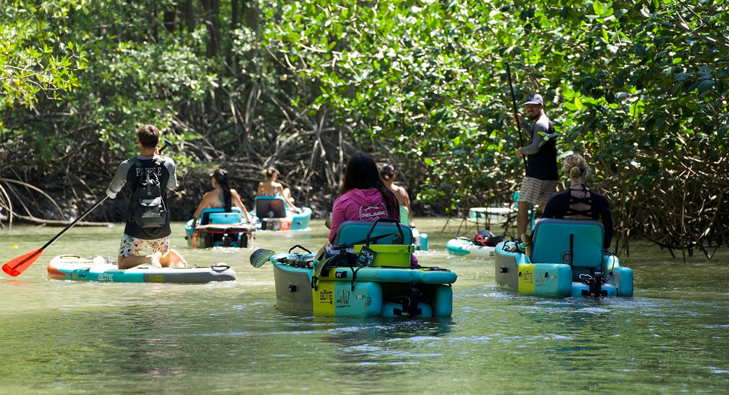 Isla Damas Pedal Kayak Tour