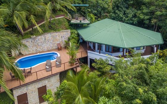 Villa Natura aerial