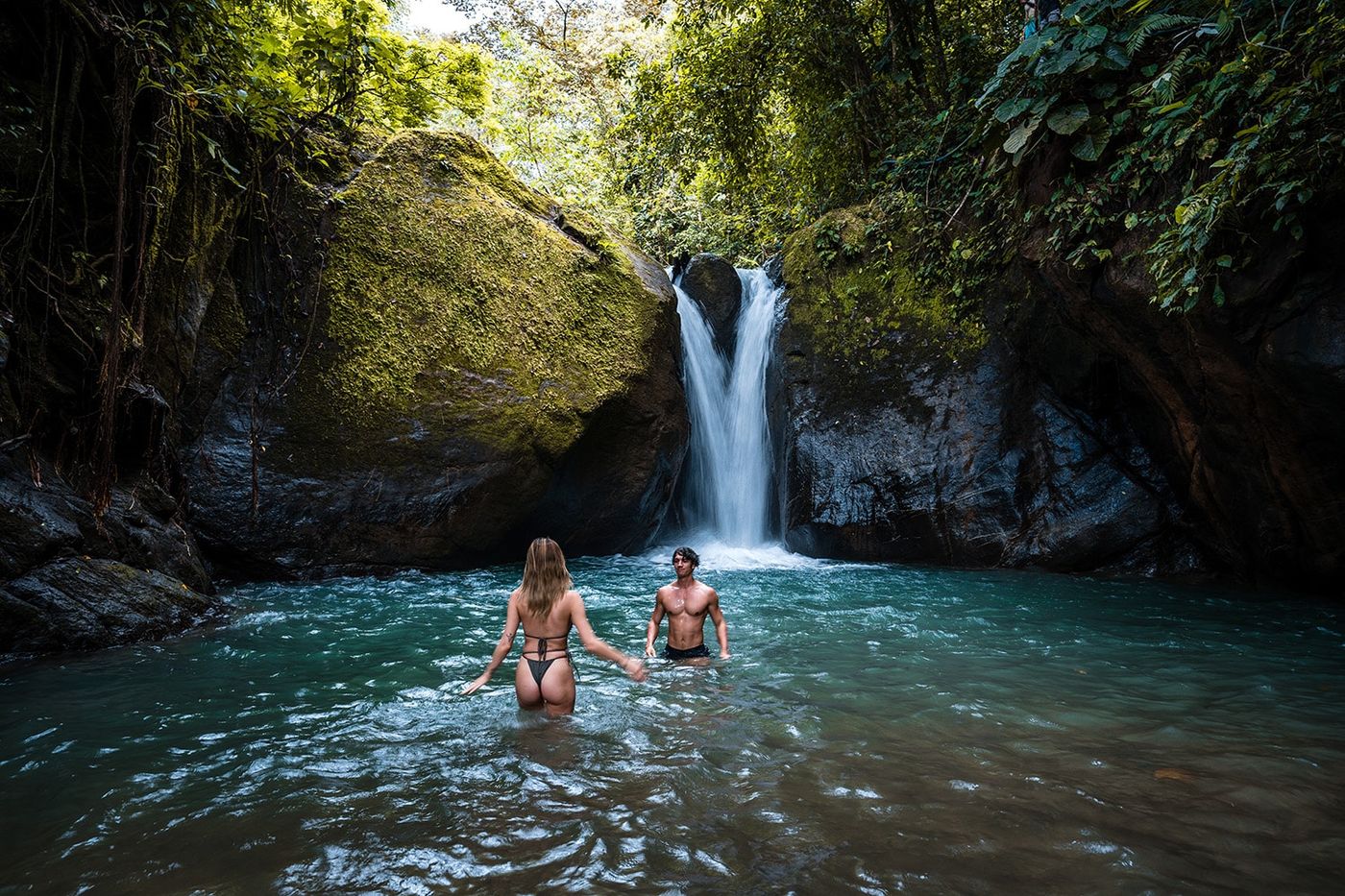 Full Day Waterfall tour last waterfall blue pool for swimming cliff jumping