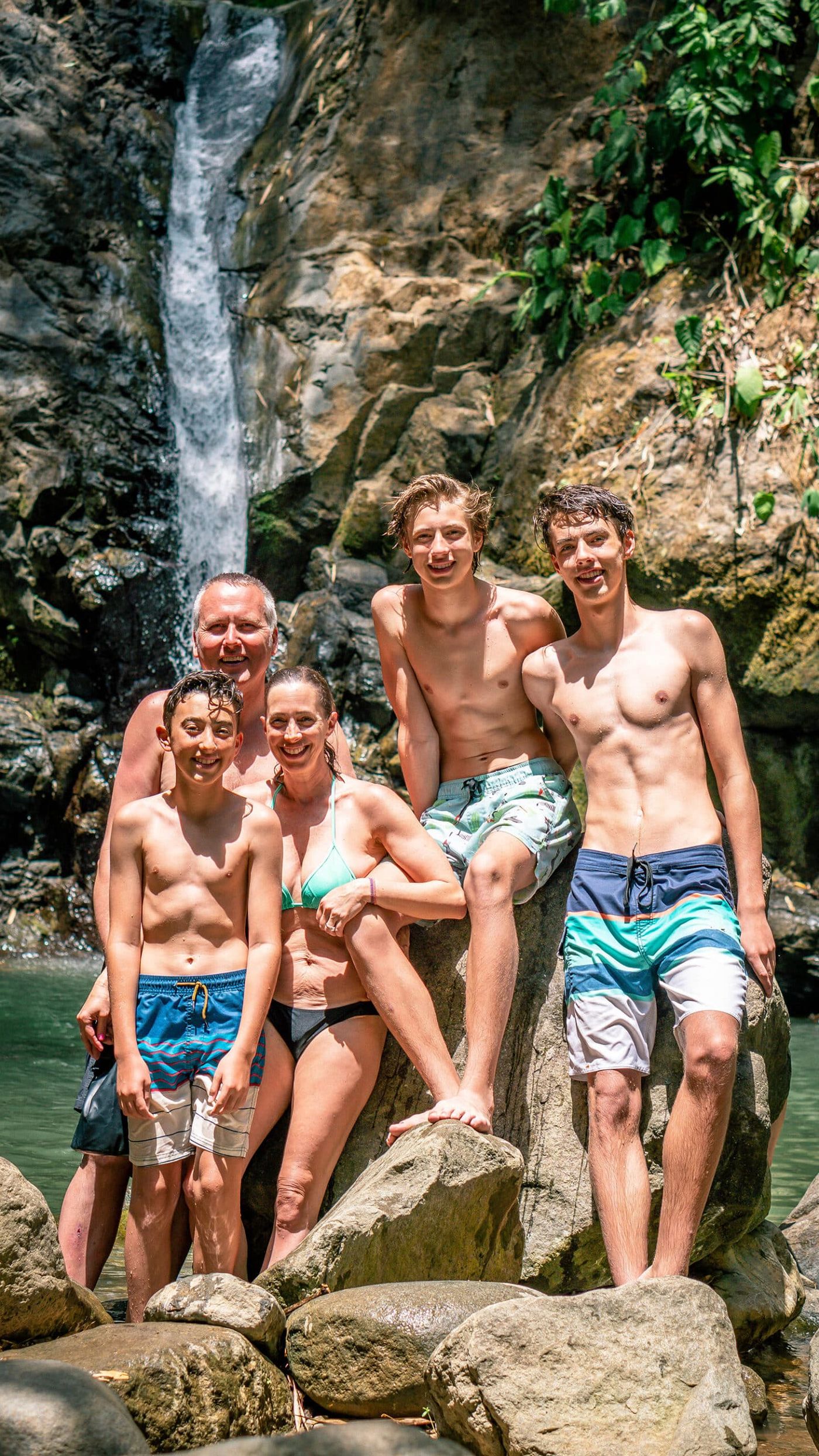 Uvita Family Waterfall