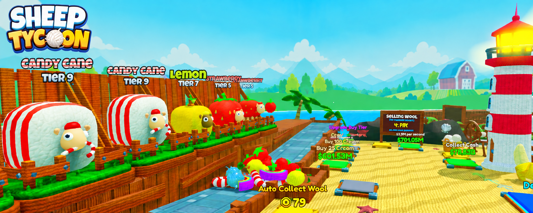 Screenshot of Sheep Tycoon