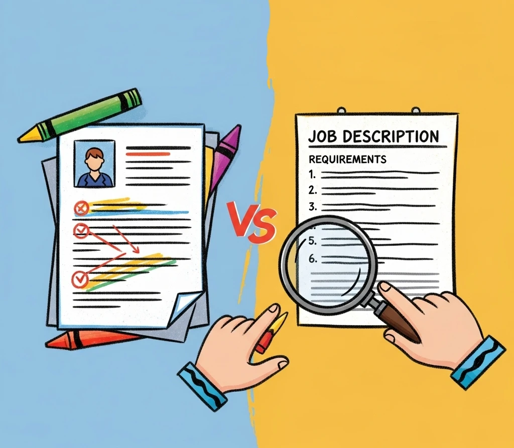 Don’t Apply Blind: Compare Your Resume to the Job Description First