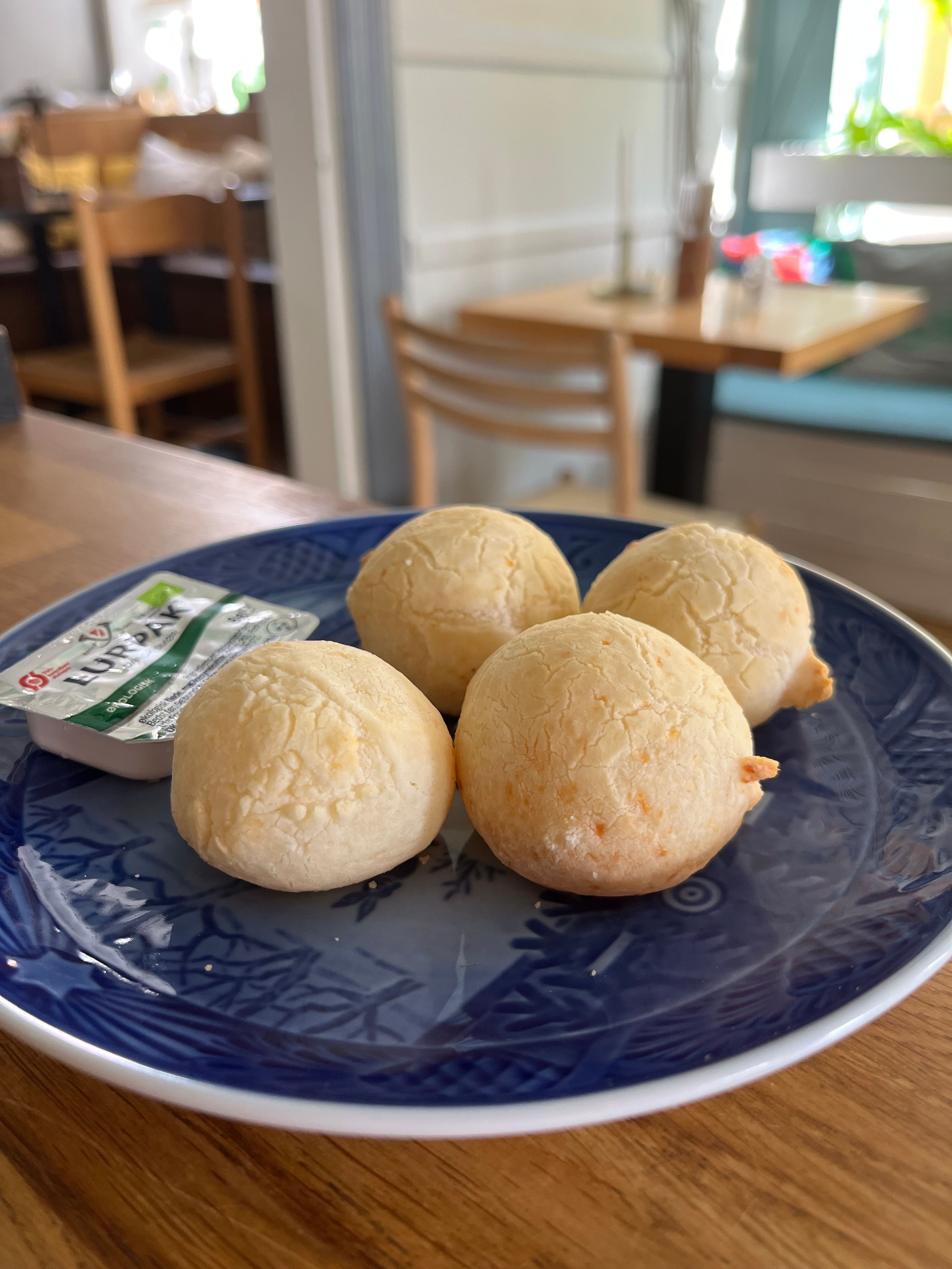 Brasilianske pão de queijo