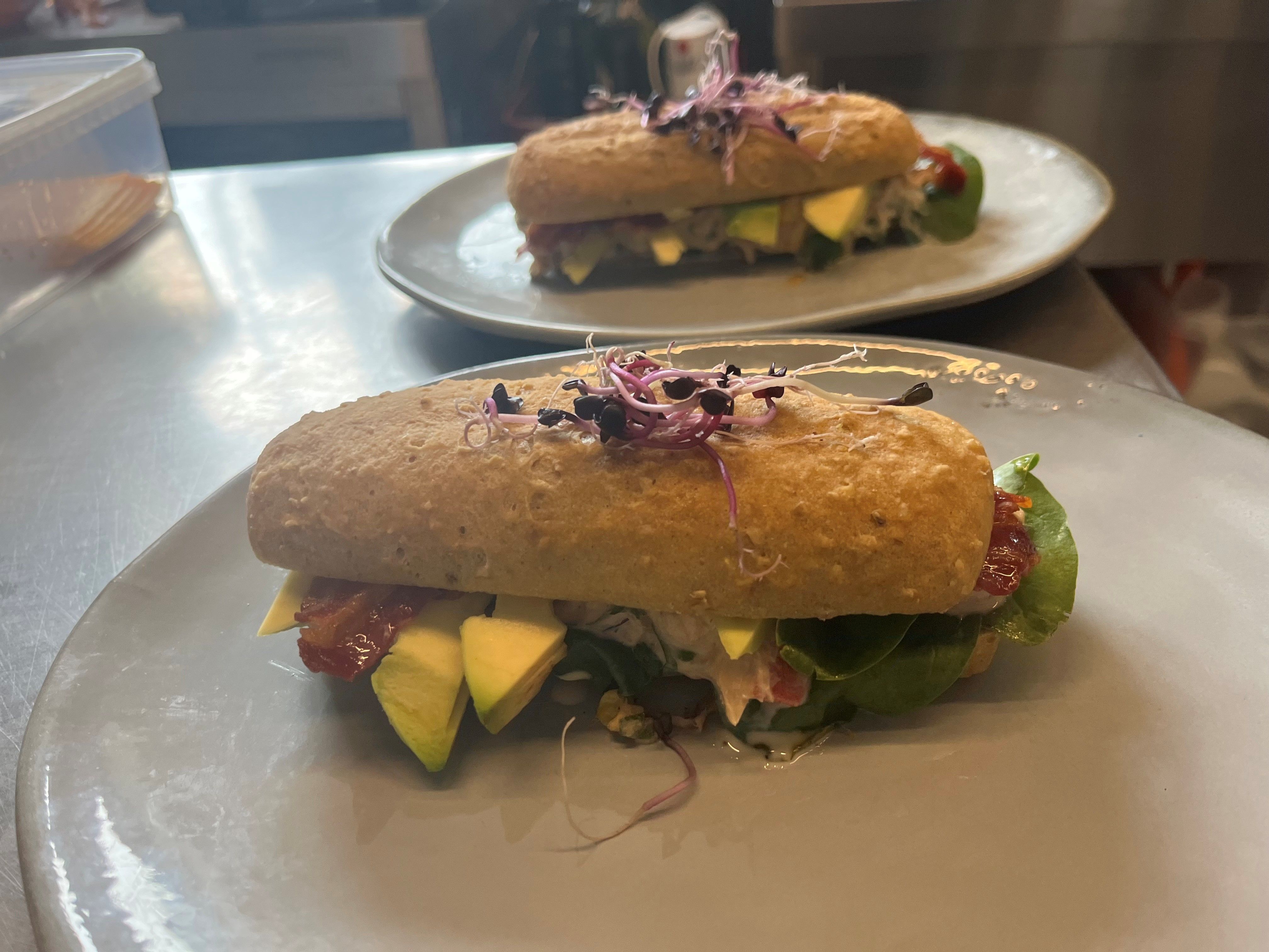 Vegetarisk panini
