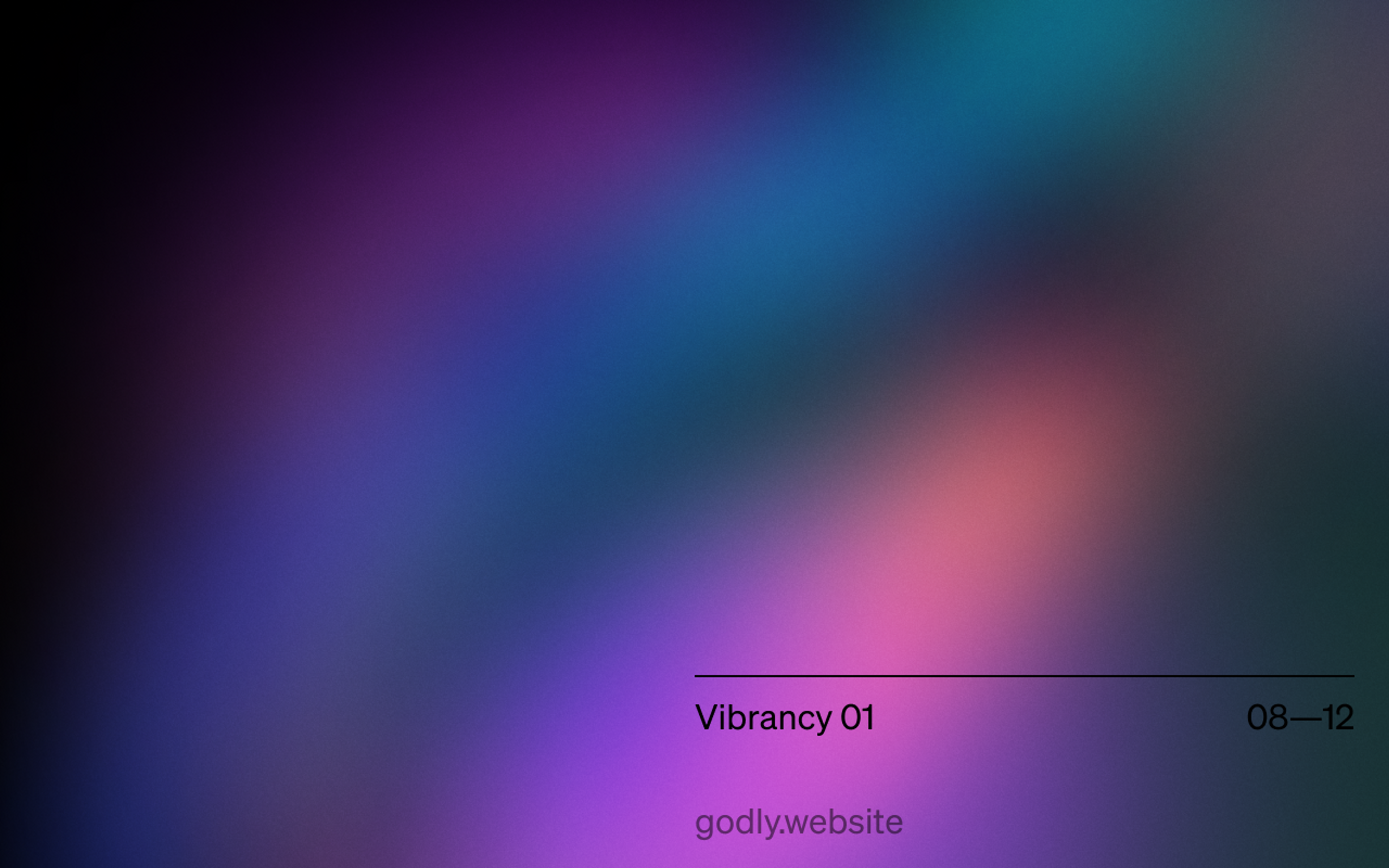Vibrancy 01 08-12