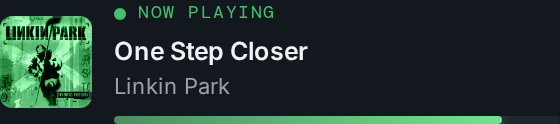 Live now-playing
