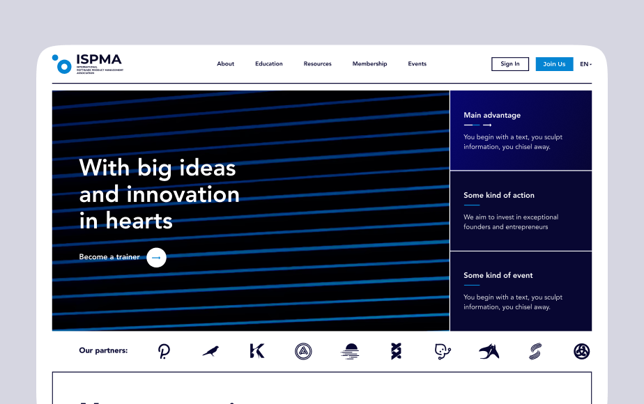 ISPMA homepage
