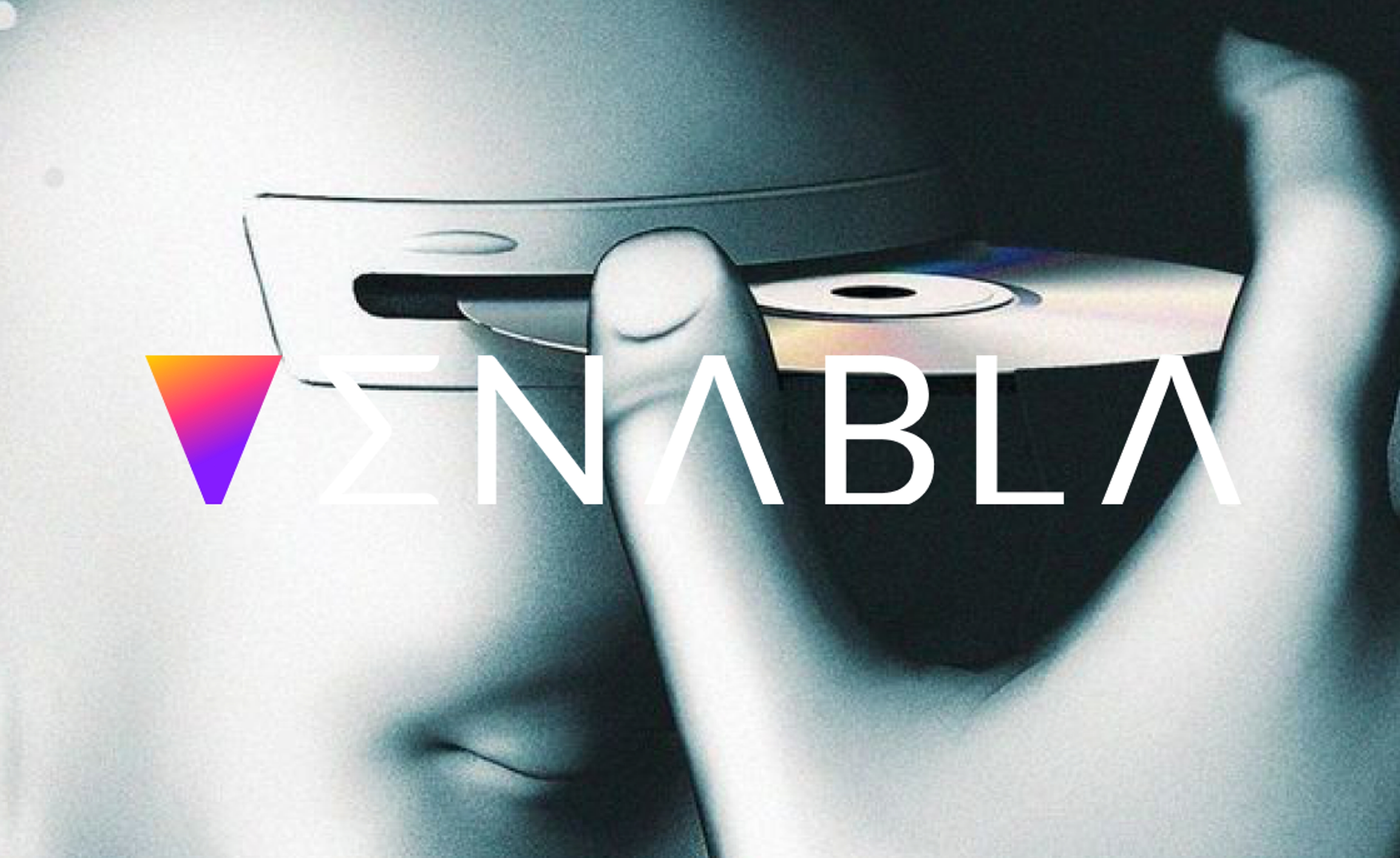 The Enabla wordmark over a black-and-white photograph
