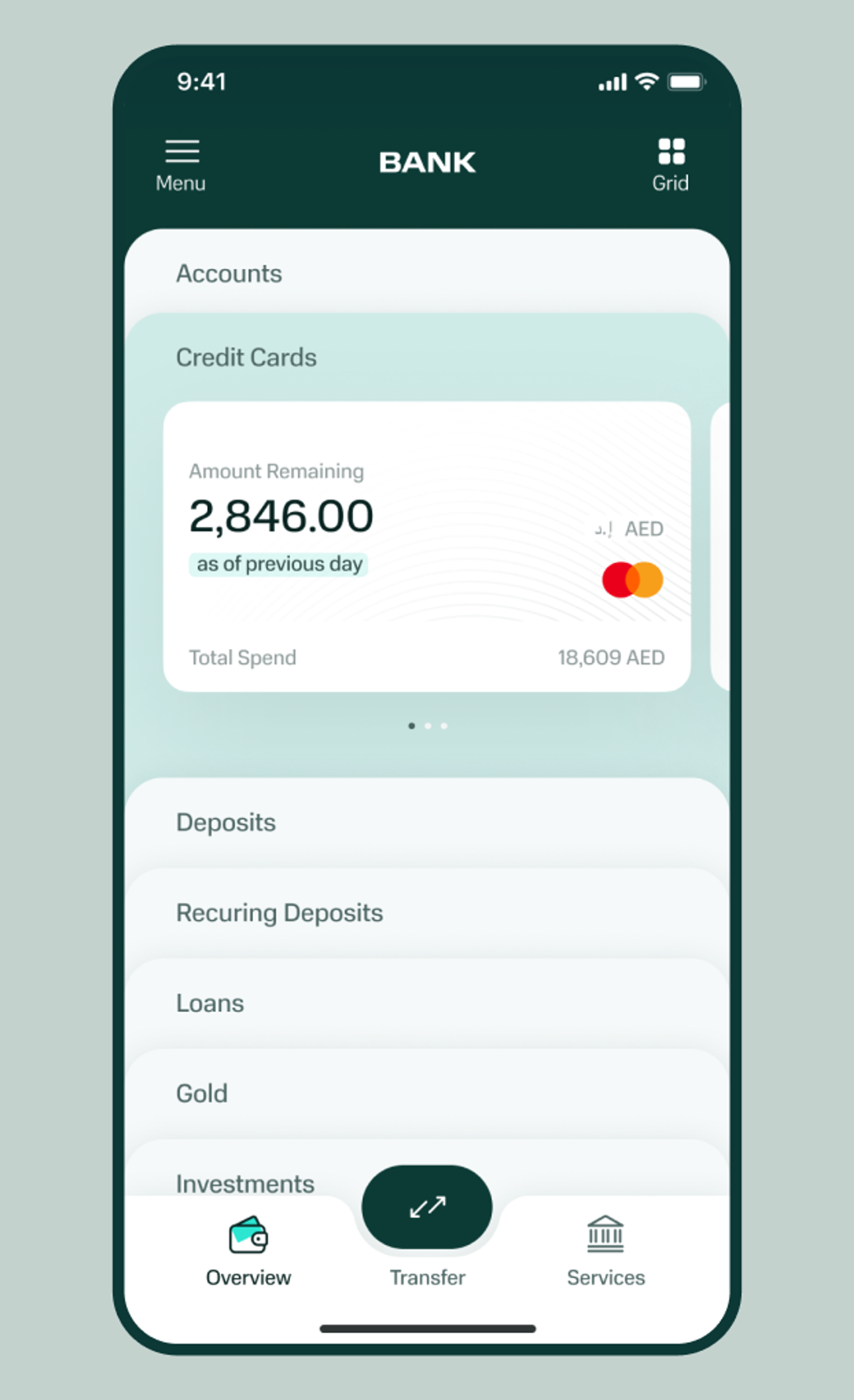 Greenlock mobile banking app