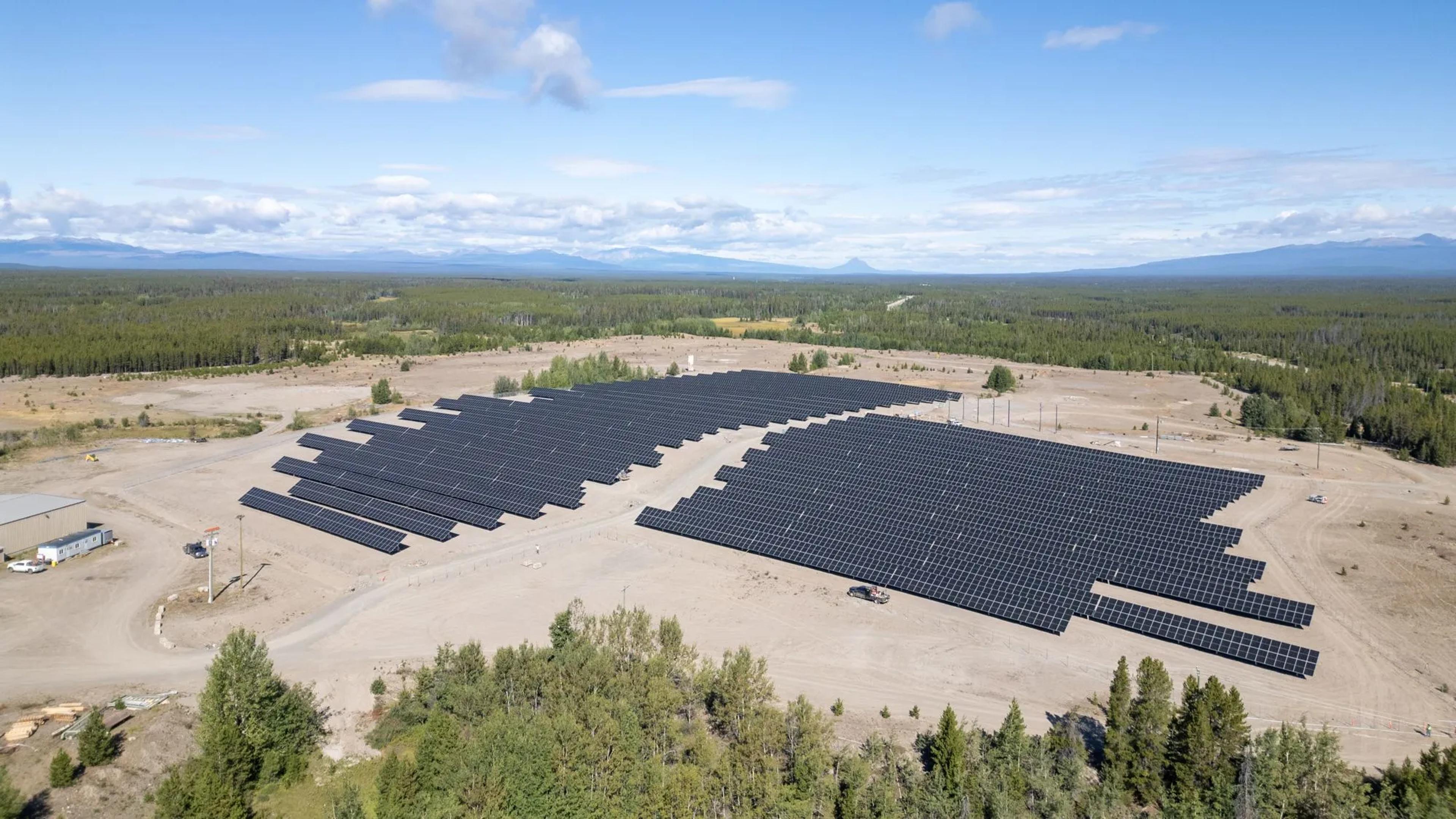 Anahim Lake Solar Project & Battery Energy Storage System