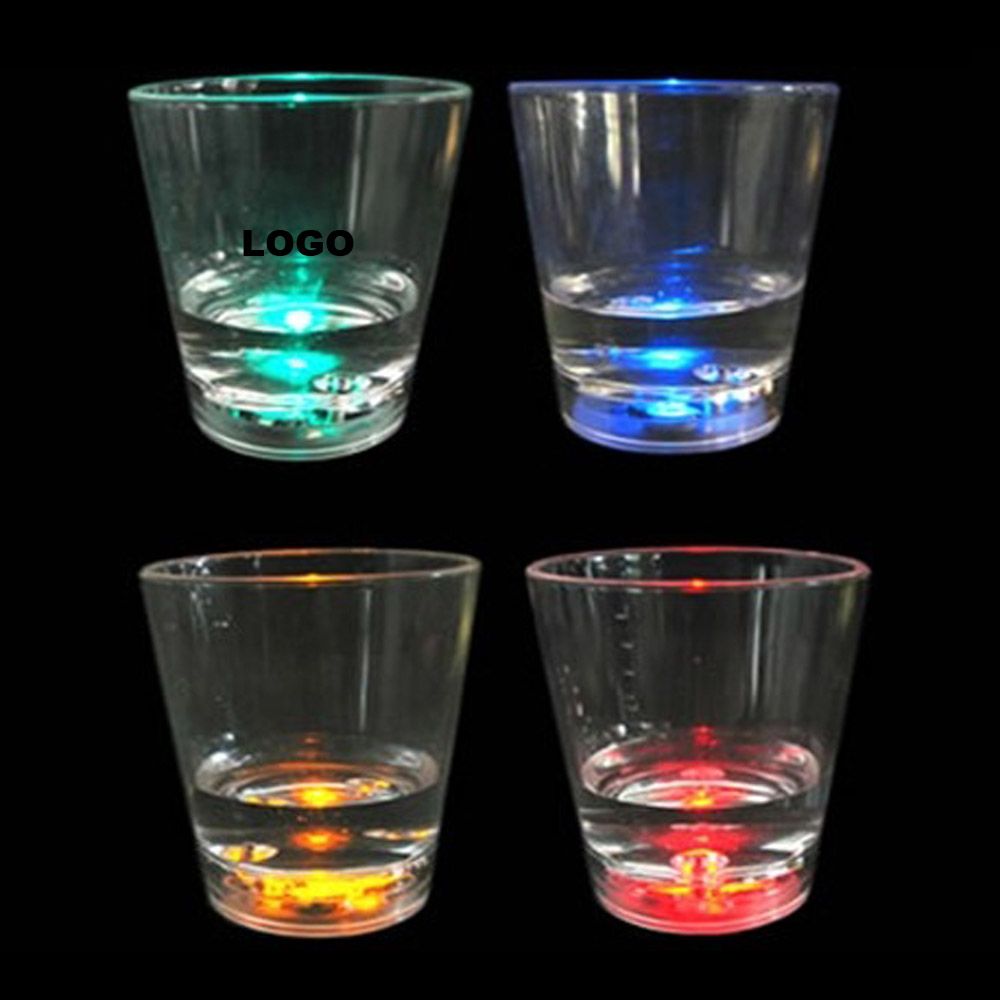 2 oz LED Lighted Glass