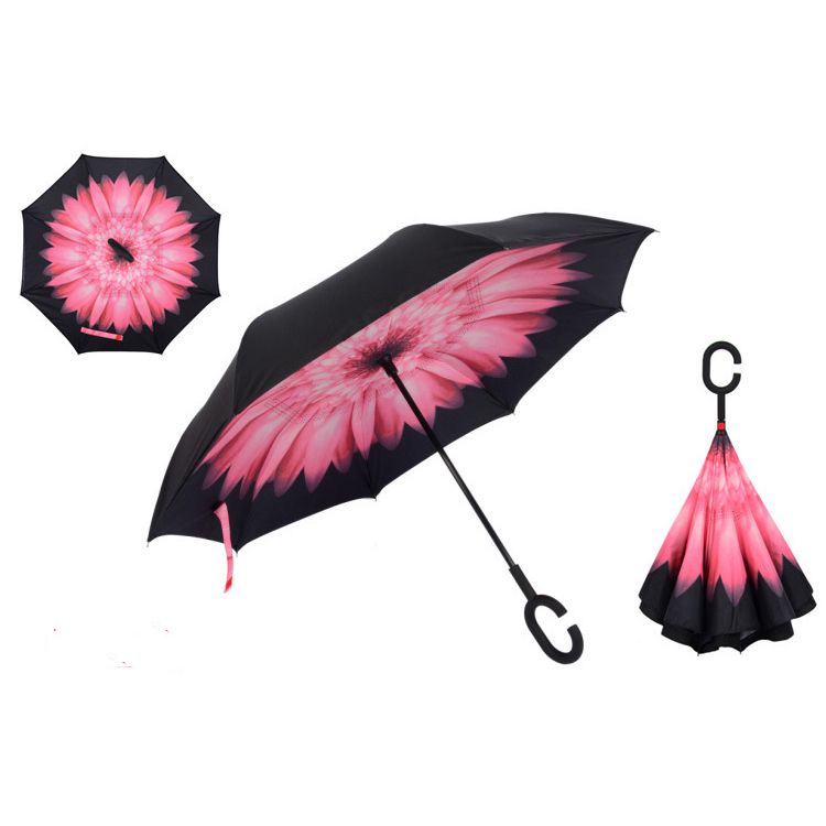 Upside Down Umbrella with C Holder
