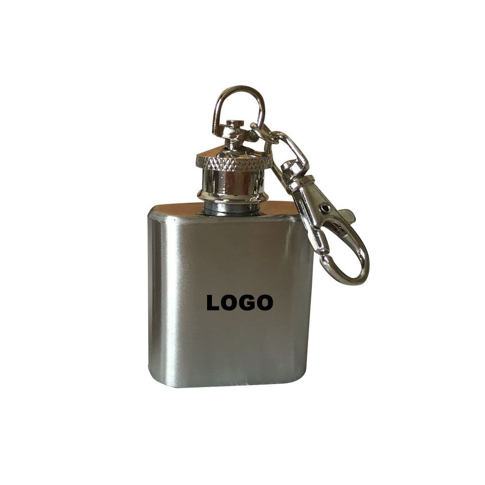 1 OZ Square Hip Flask
