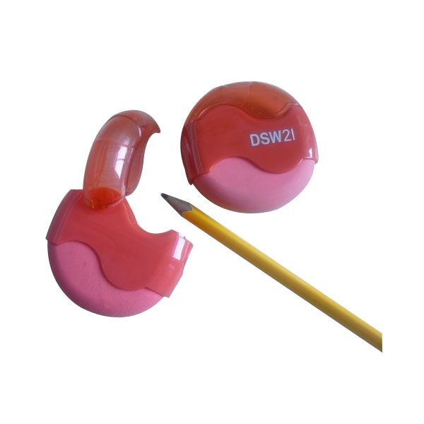 Pencil sharpener with eraser