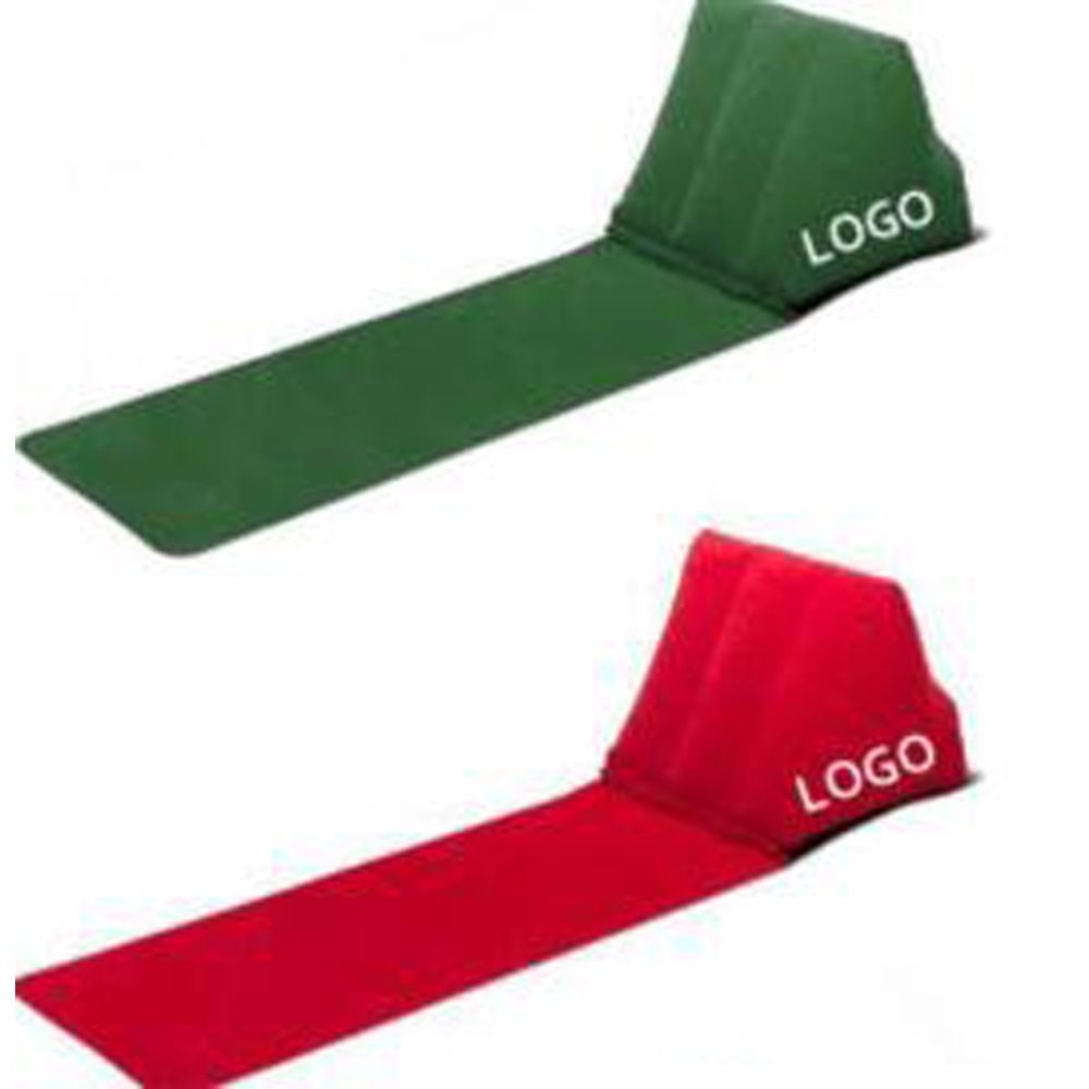 Inflatable Beach Festival Camping Lounger Back Pllow Chair