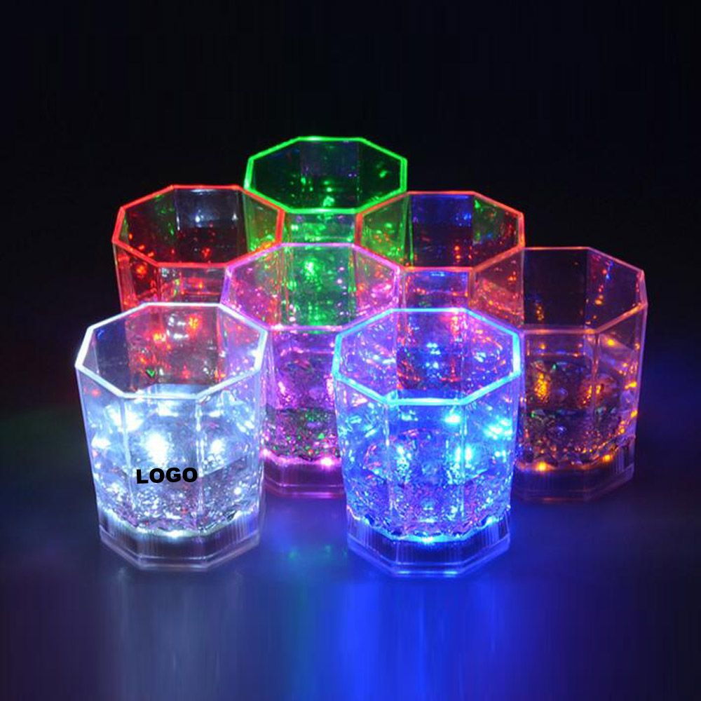 6 oz LED Lighted Glass