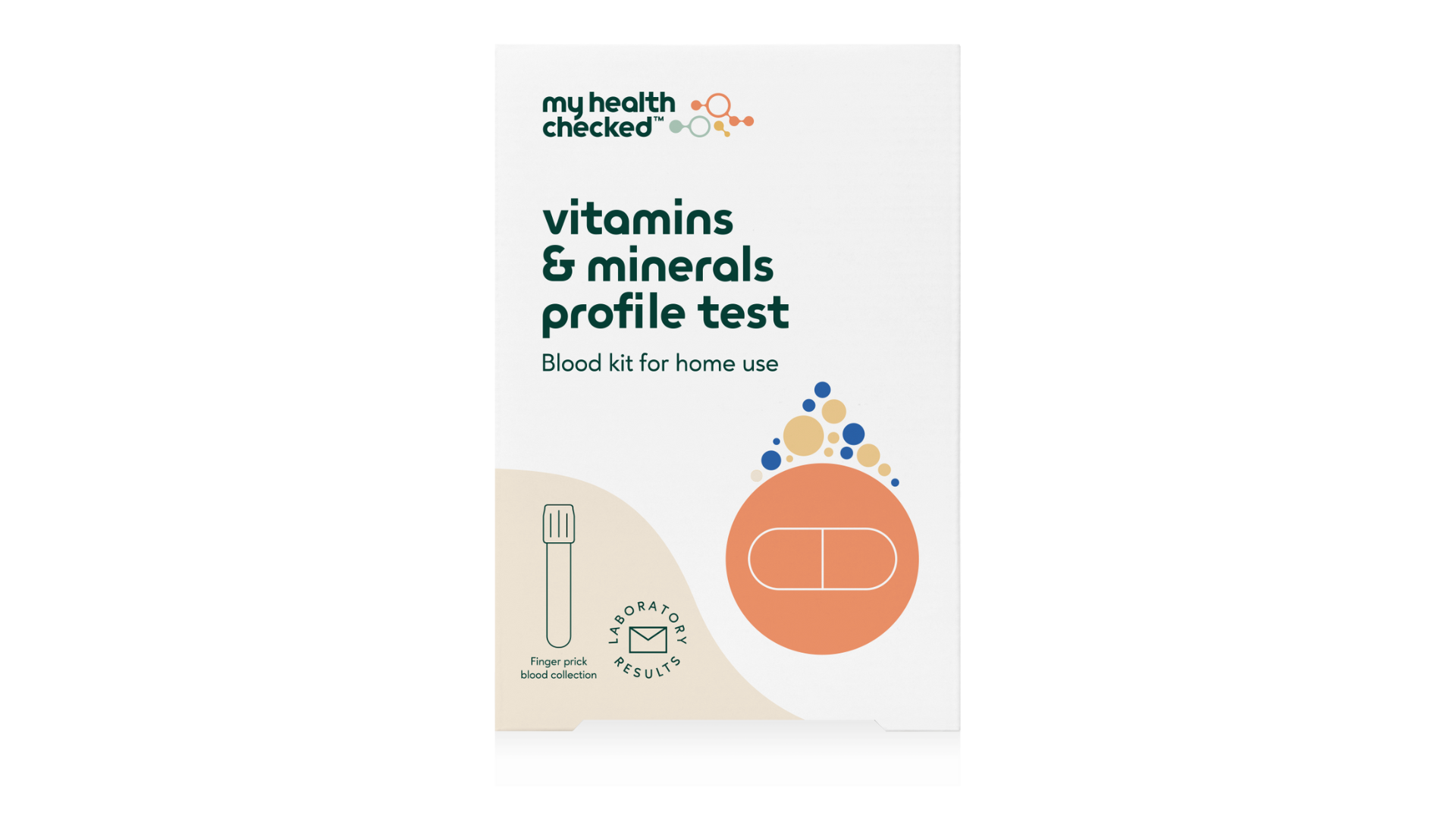 MyHealthChecked's Vitamins & Minerals Profile Blood Test