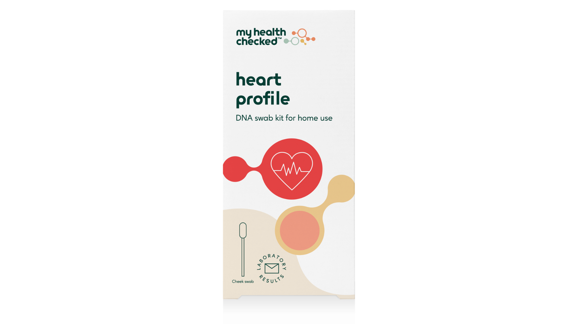 Image of Heart Profile DNA Test: A DNA testing kit for heart health assessment.