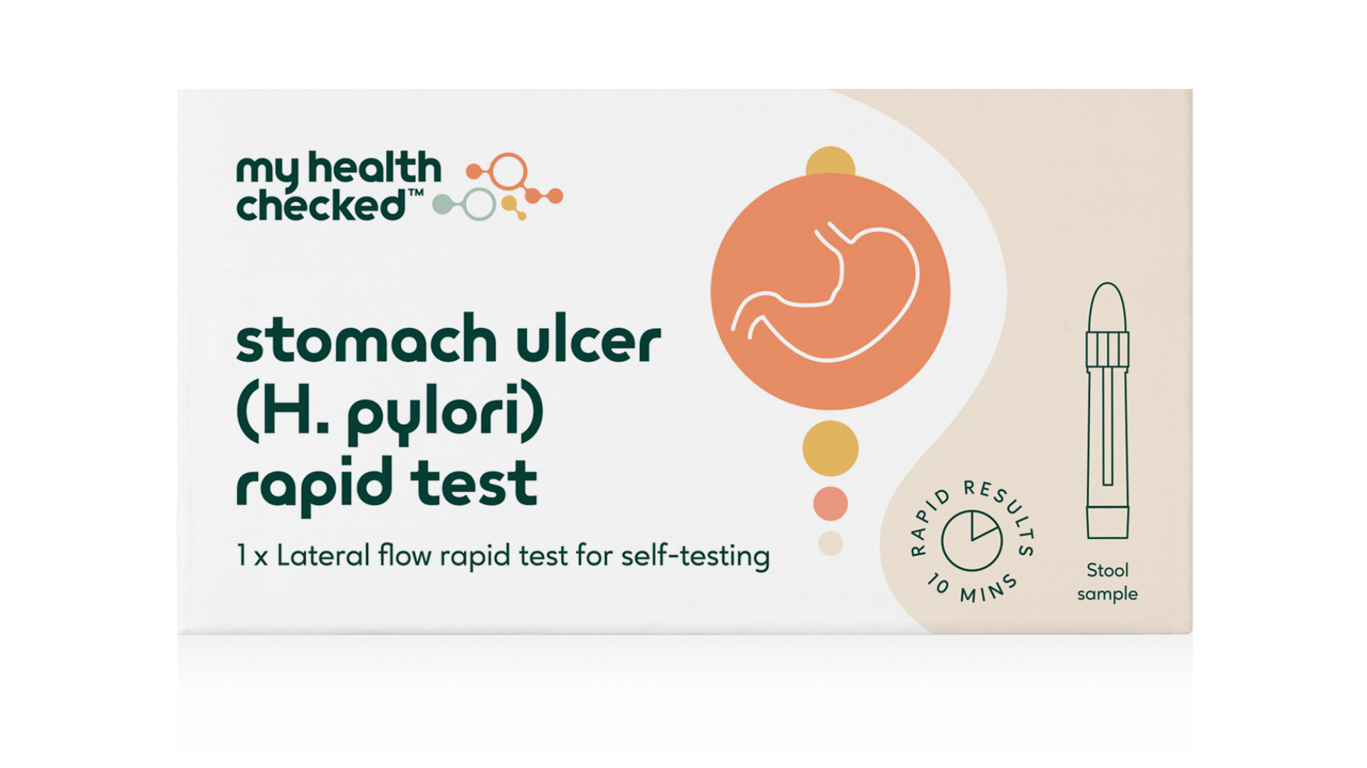 MyHealthChecked's Stomach Ulcer (H. pylori) Rapid Test