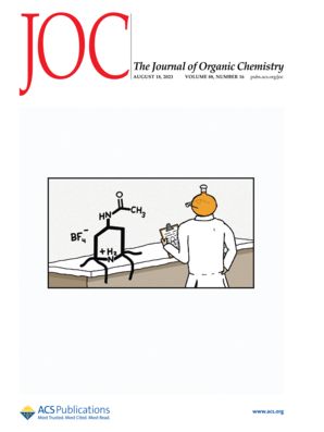 Journal of Organic Chemistry cover