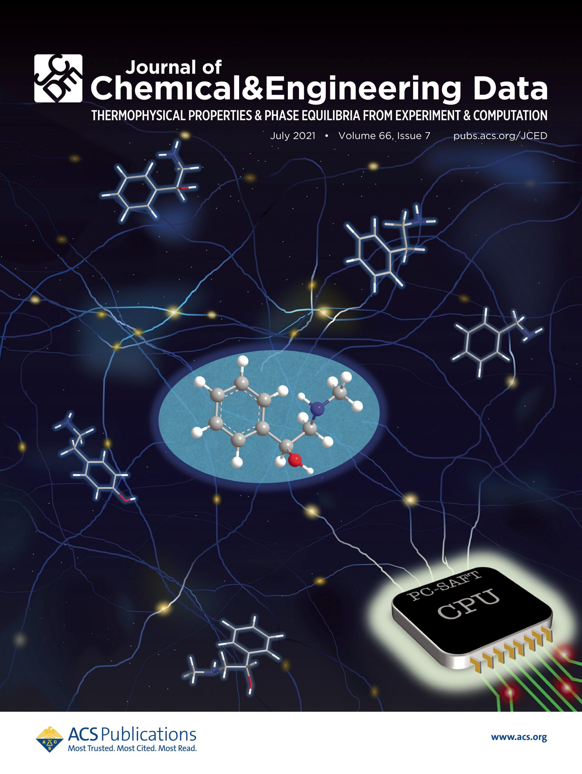 Journal of Chemical & Engineering Data cover