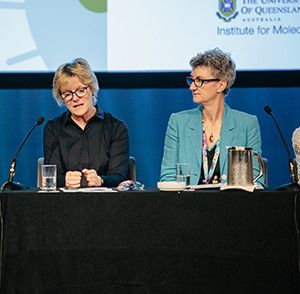 Panel discussion: Sally Davies, CMO for England and Liz Harry, University of Technology Sydney