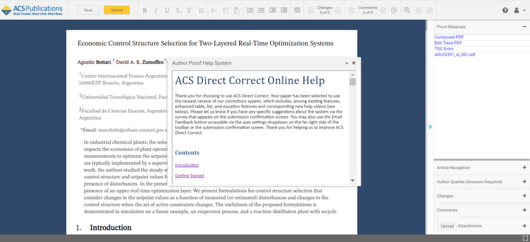 Improvements Coming to ACS Direct Correct | ACS Publications Chemistry Blog