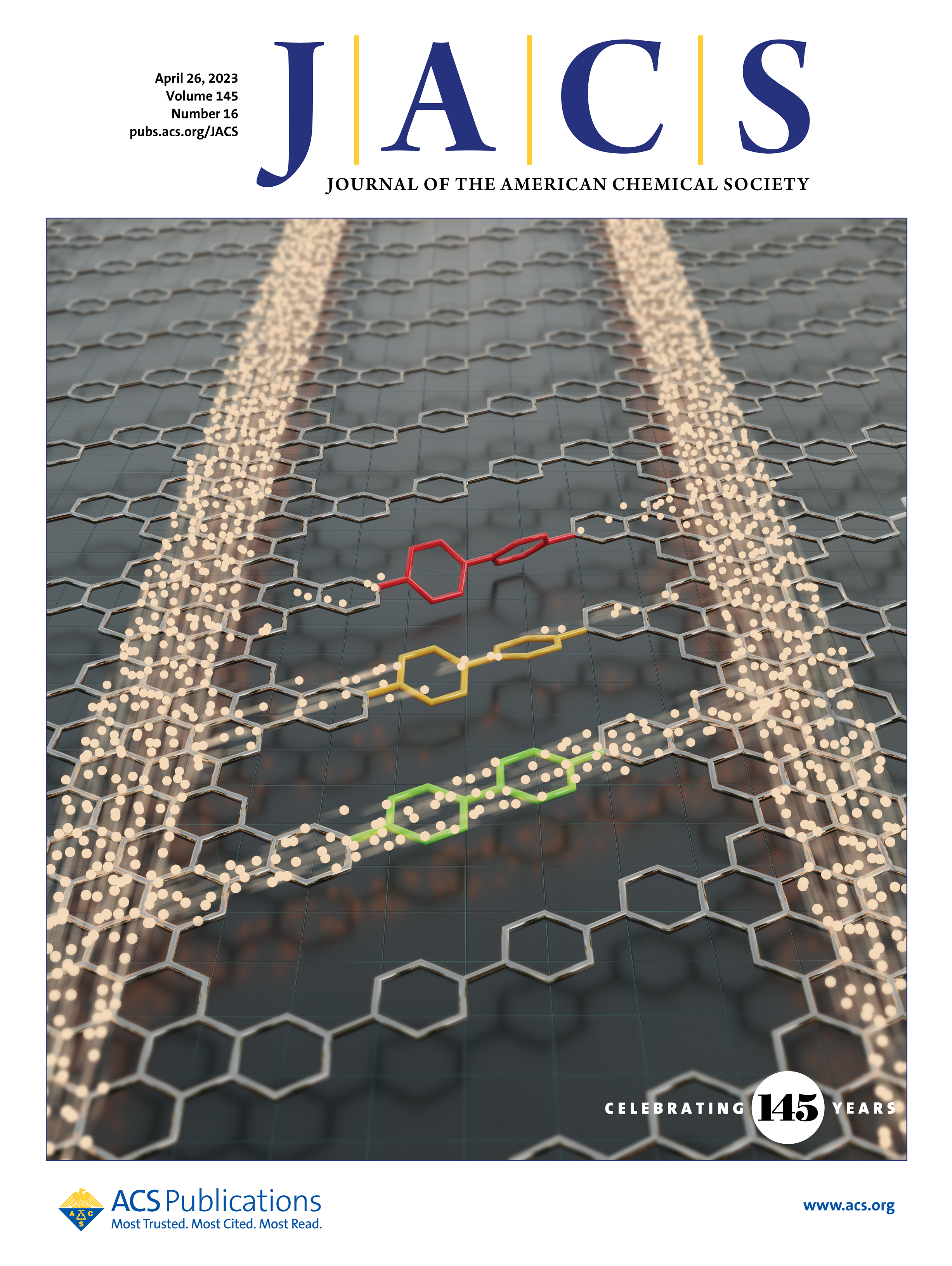 JACS Cover, Volume 145 Issue 16