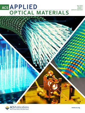ACS Applied Optical Materials journal cover
