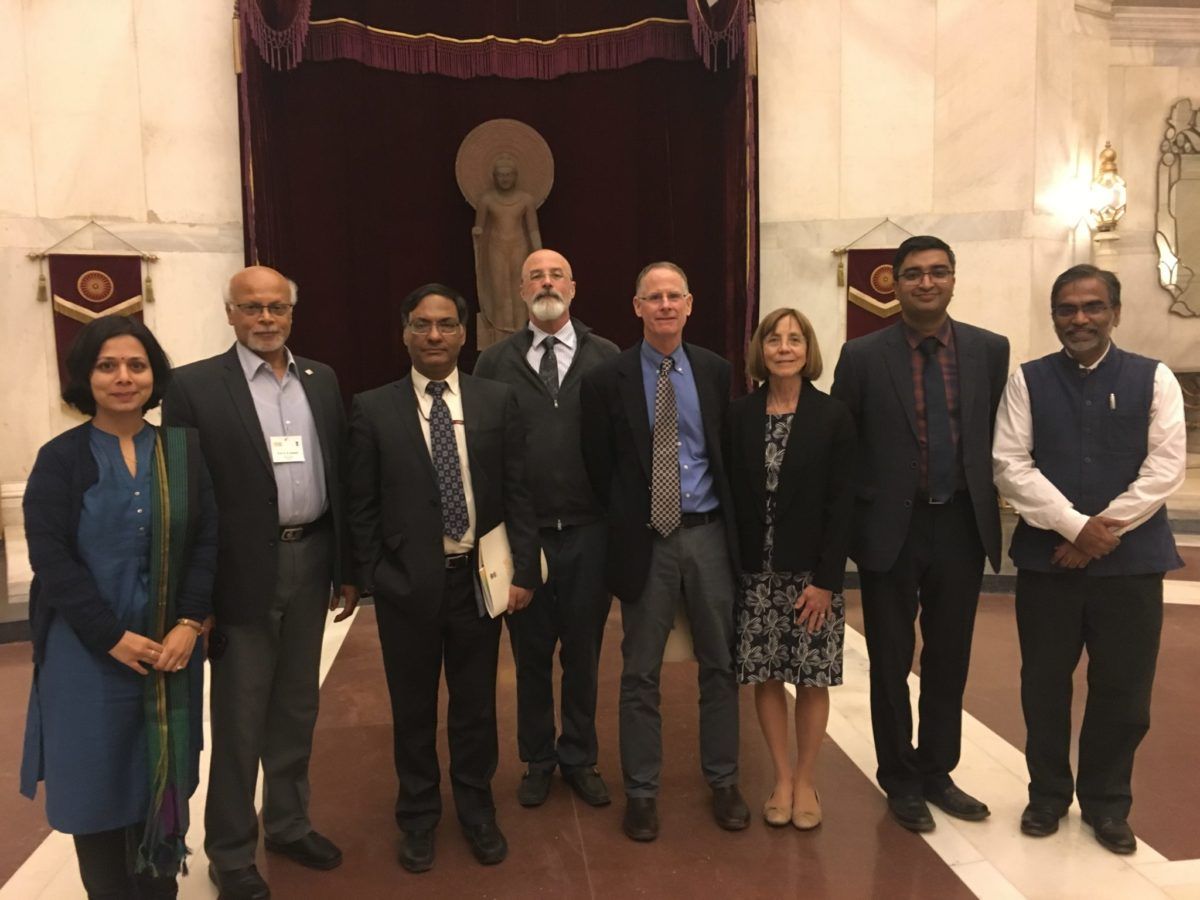 The ACS Publications delegation at the famous Darbar Hall. Click to enlarge. (Credit: Deeksha Gupta)