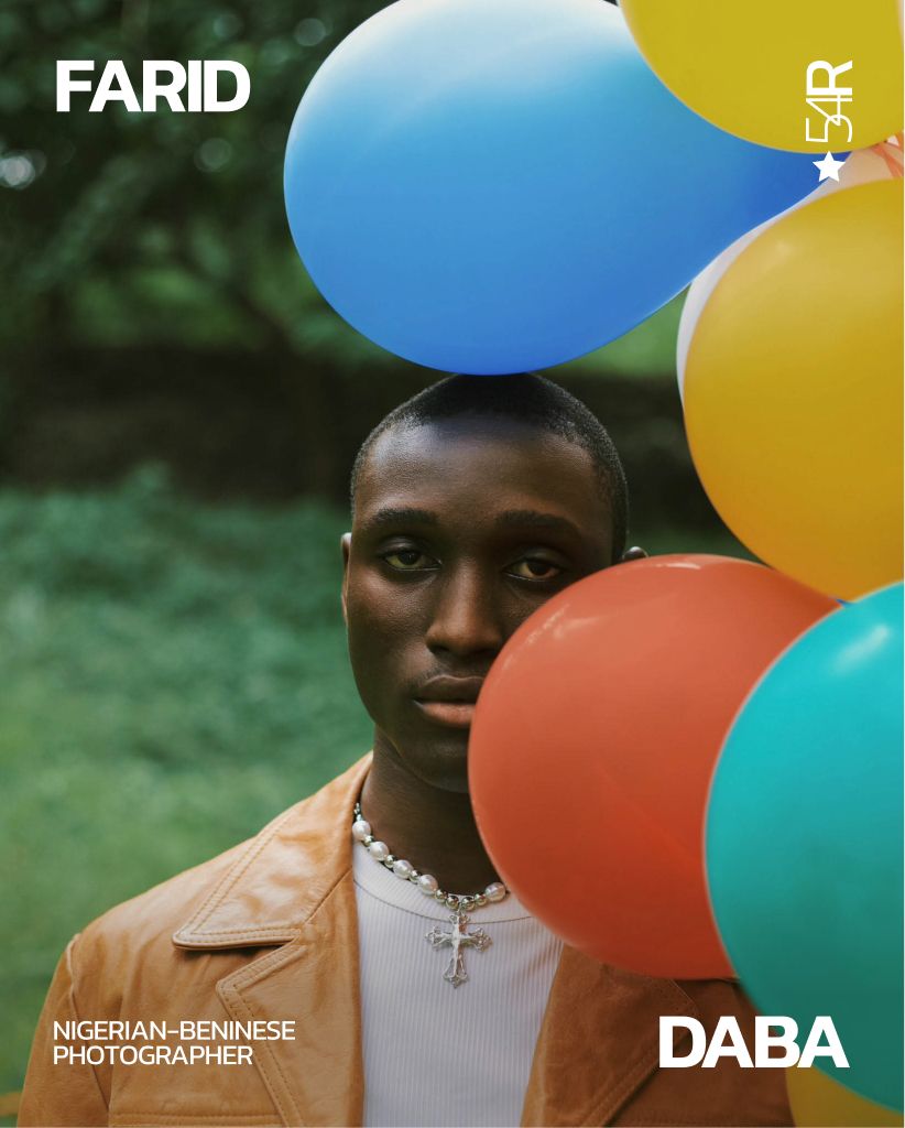 Farid Daba: Nigerian-Beninese fashion and editorial photographer exploring identity, culture, and self-expression | 54Ruum Spotlight