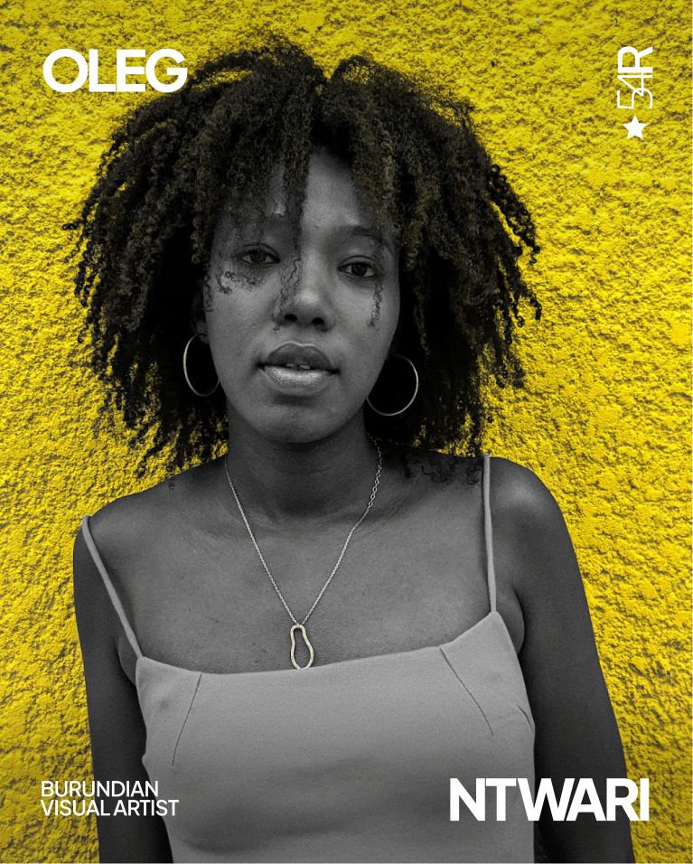 Oleg Steve Ntwari: Burundian visual artist exploring intimacy, identity, and Afrocentric narratives | 54Ruum Spotlight