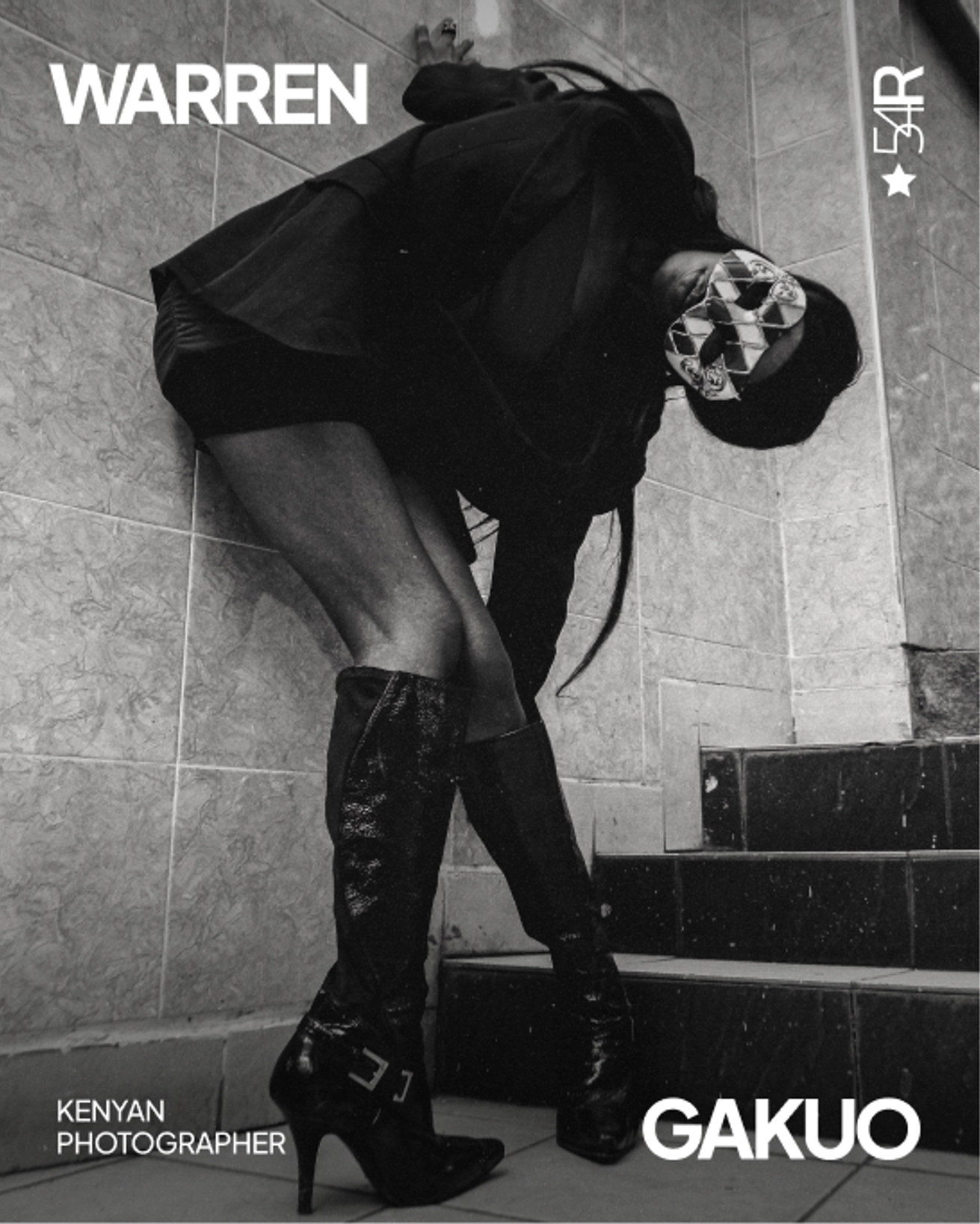 Warren Gakuo: Kenyan editorial and portrait photographer documenting Nairobi's creative community through monochrome visual storytelling
