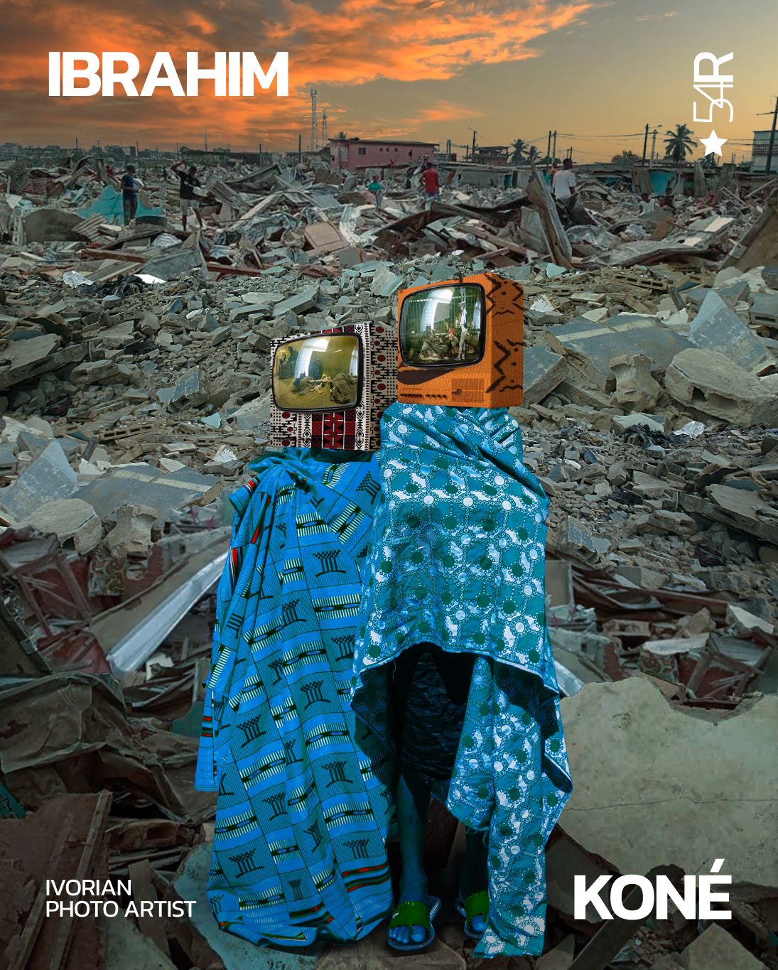 Ibrahim Koné, fine art and photographer based in Cocody, Côte d'Ivoire