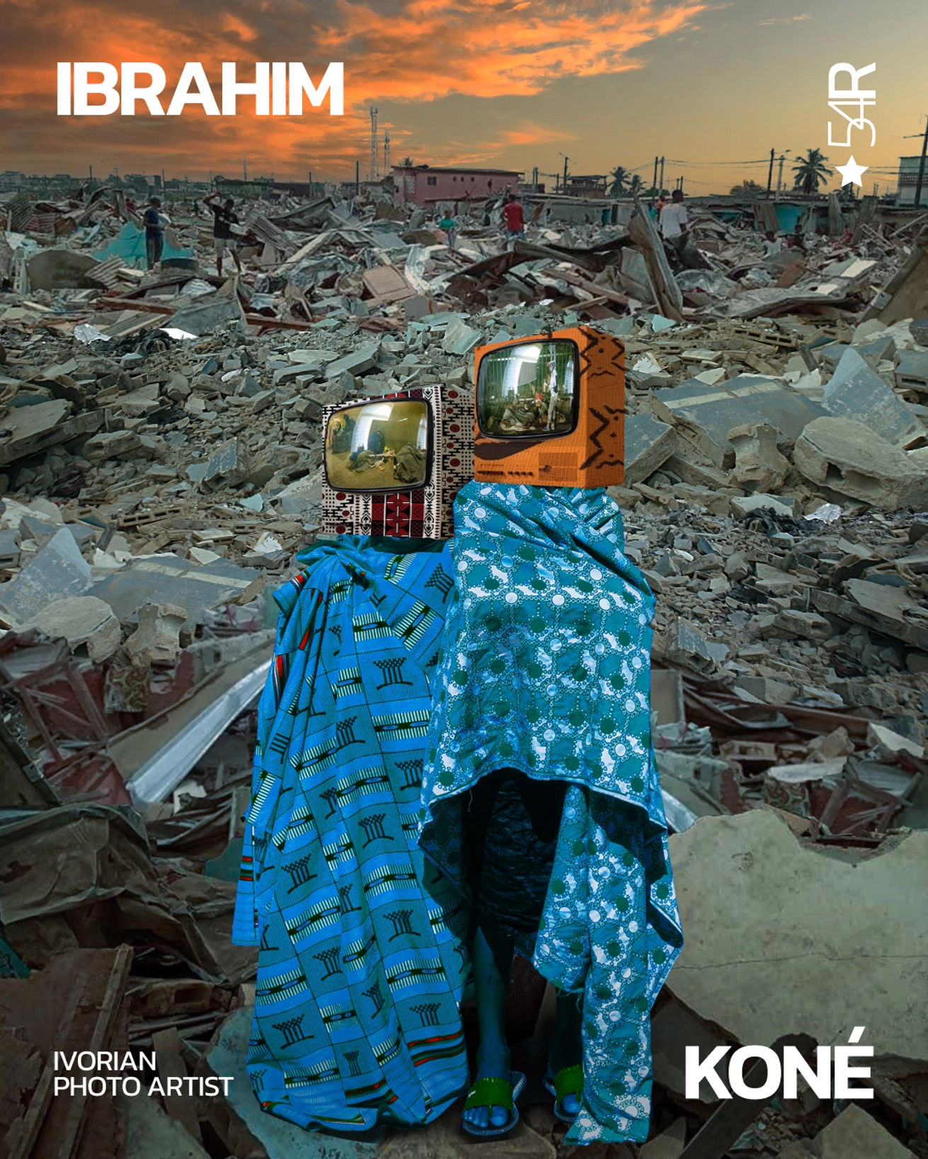 Ibrahim Koné, fine art and photographer based in Cocody, Côte d'Ivoire