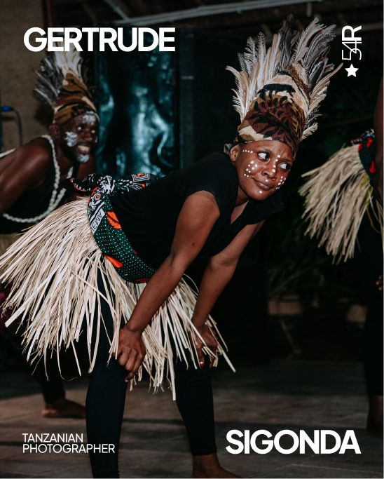 Gertrude Sigonda: Tanzanian performance and documentary photographer capturing human connection and unscripted moments 