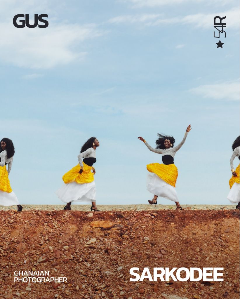 Gus Sarkodee: Ghanaian editorial & fashion photographer celebrating identity, culture & human connection | 54Ruum Spotlight