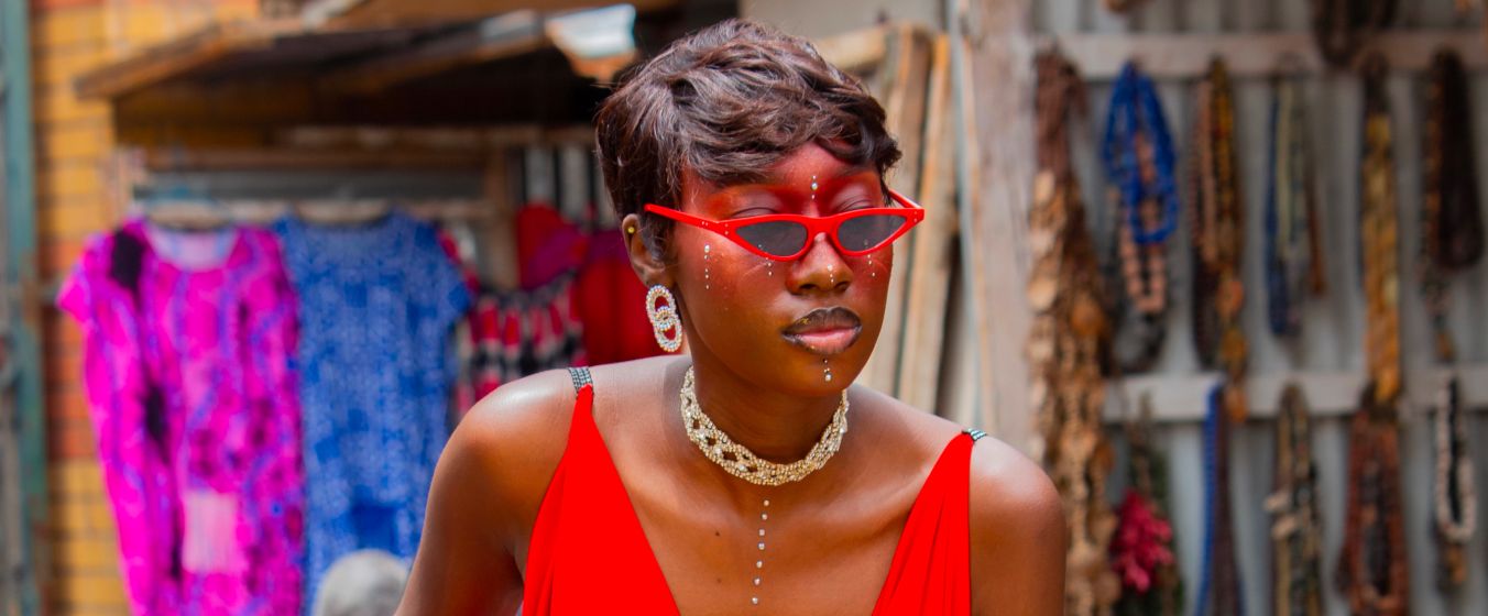 Ndeye Fatou Sall, fashion and runway model based in Dakar, Senegal