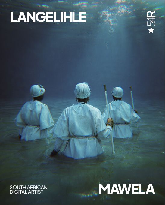 Langelihle Mawela: South African portrait and digital artist capturing spiritual higher selves