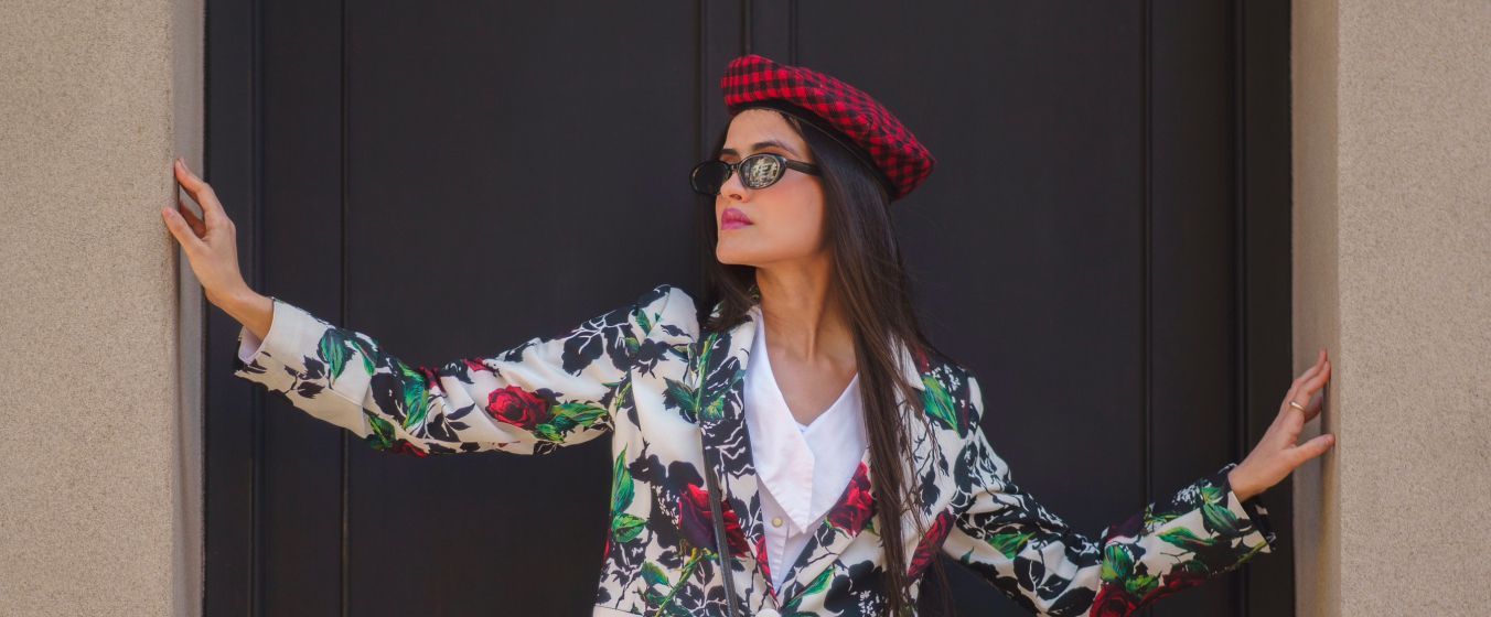 Jina Krishan, fashion model based in Casablanca,Morocco