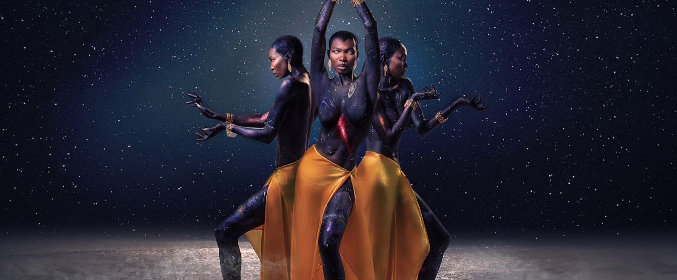 Dorinex Mboumba L, international Gabonese model based in Marseille