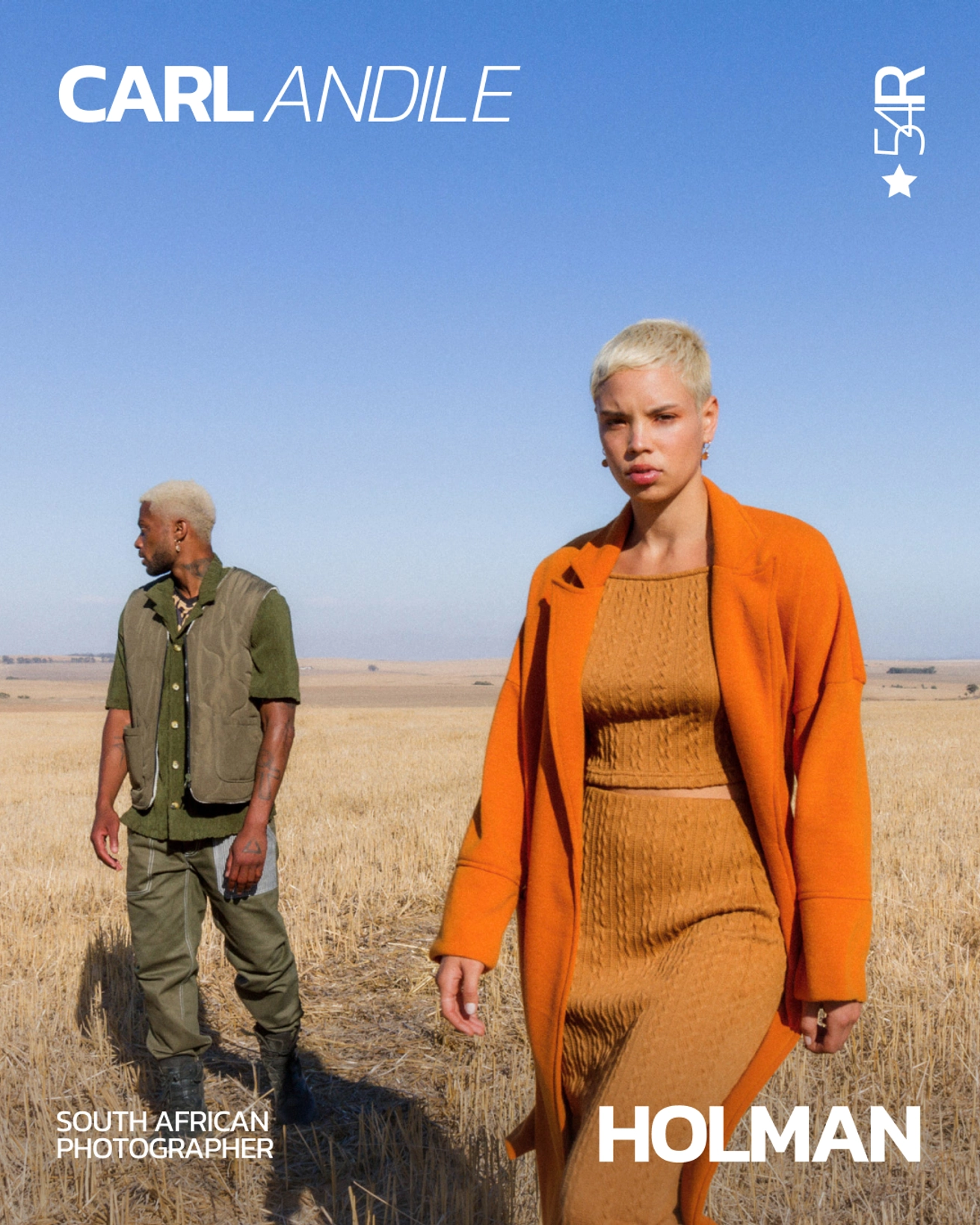 Carl Andile Holman, South African fashion and documentary photographer