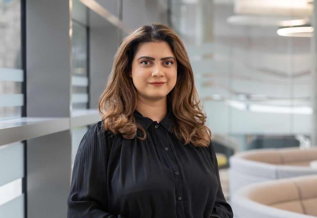 A phot of Maha Tanveer, Consultant in the Applications Development team at C5