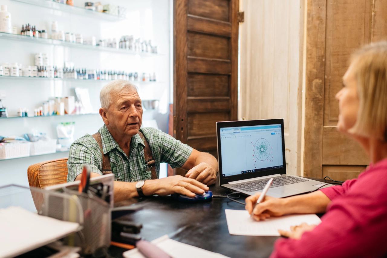 A patient receiving personalized treatment from Foundations Wellness practioner Theresa Haselmayer