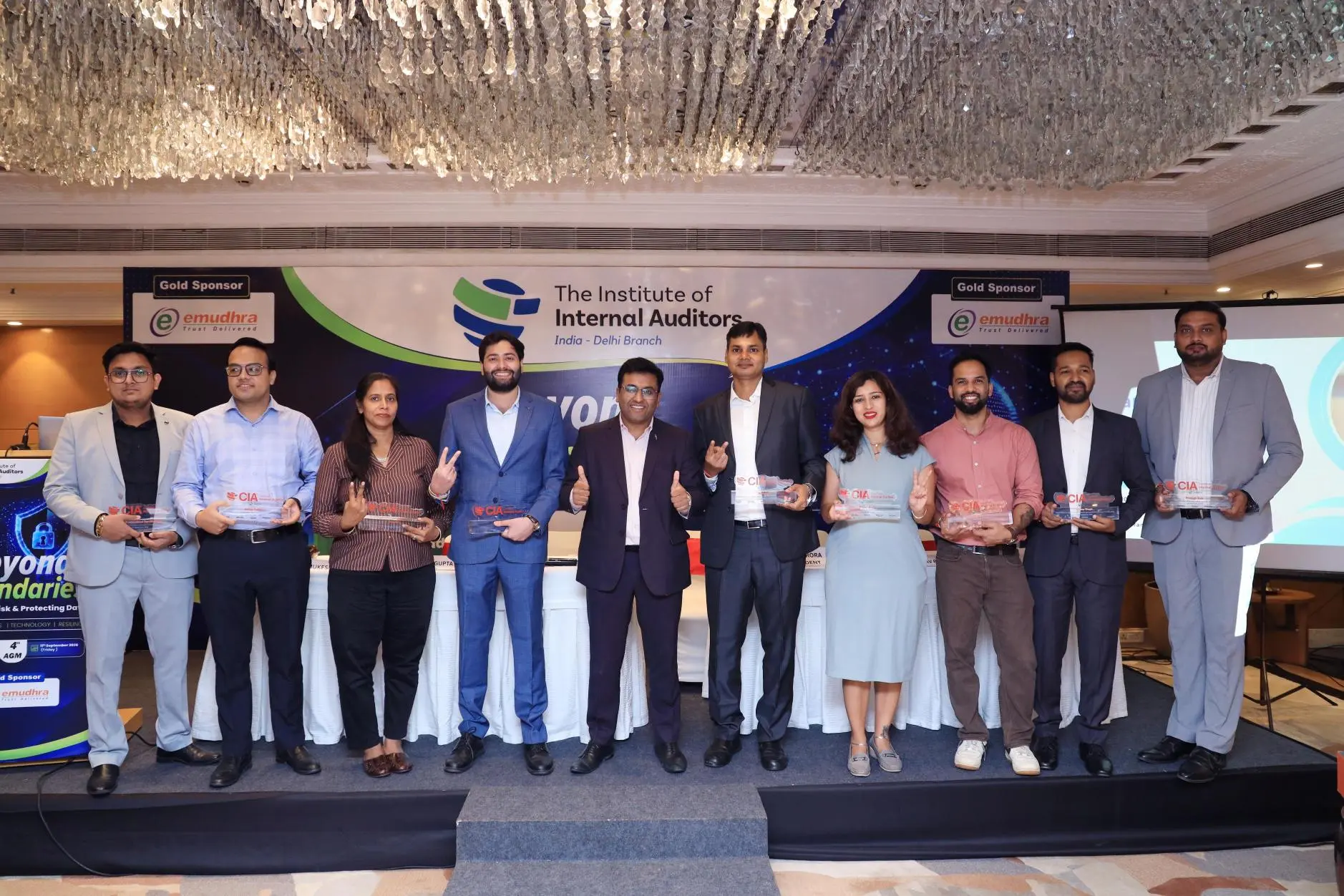 Celebrating CIA Success at the IIA Delhi Chapter AGM 2026