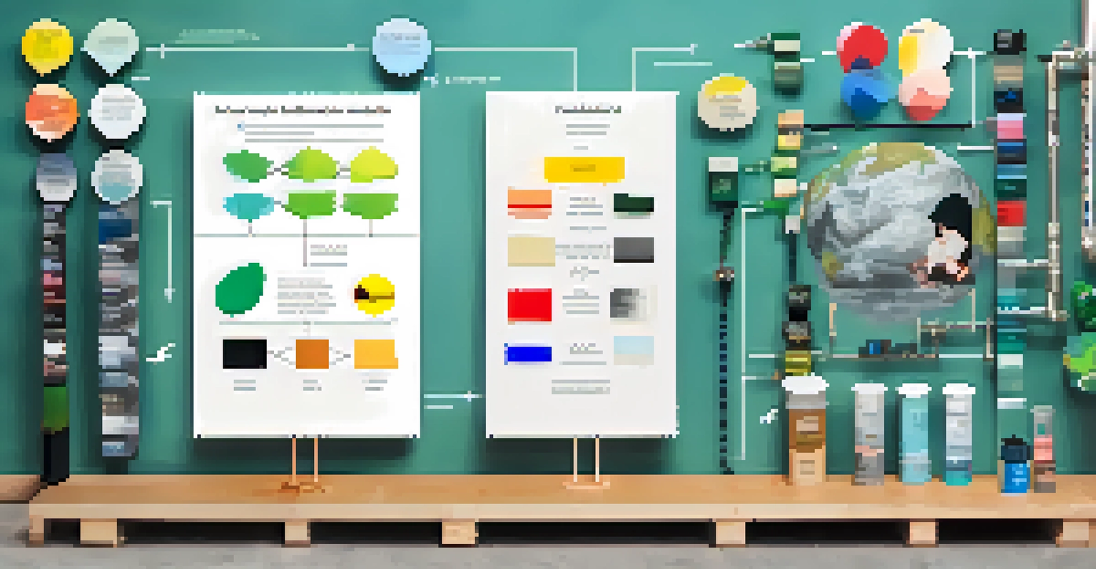 An infographic comparing the carbon footprint of NFTs and traditional art, with visuals of art materials and blockchain technology.