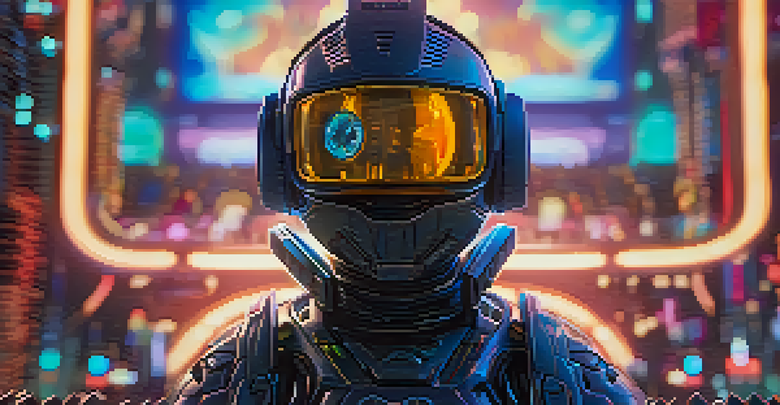 A close-up of a digital NFT collectible featuring an animated character, set against a blurred futuristic background.
