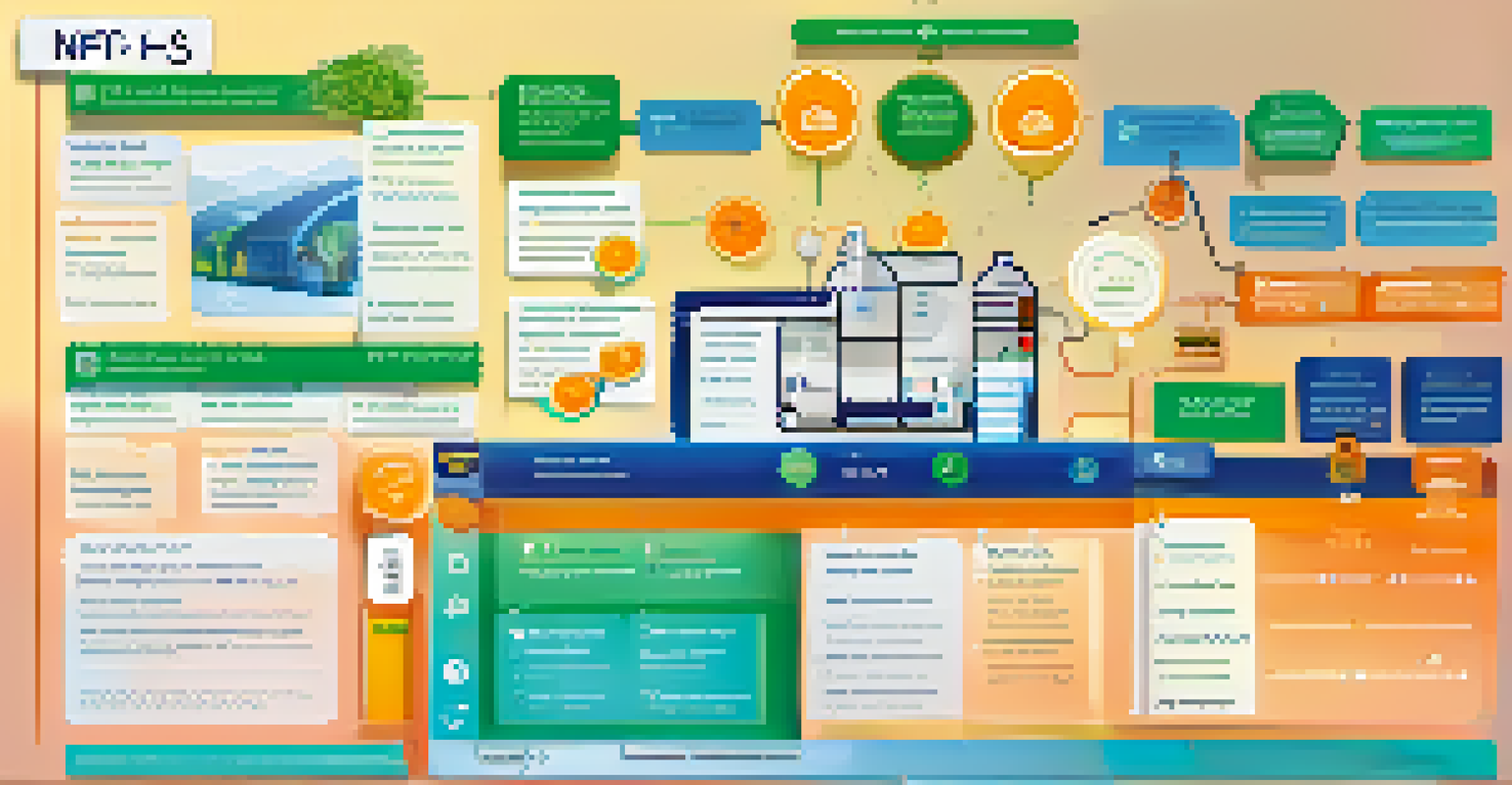 An infographic illustrating a step-by-step guide for onboarding new NFT users with colorful icons and clear layout.