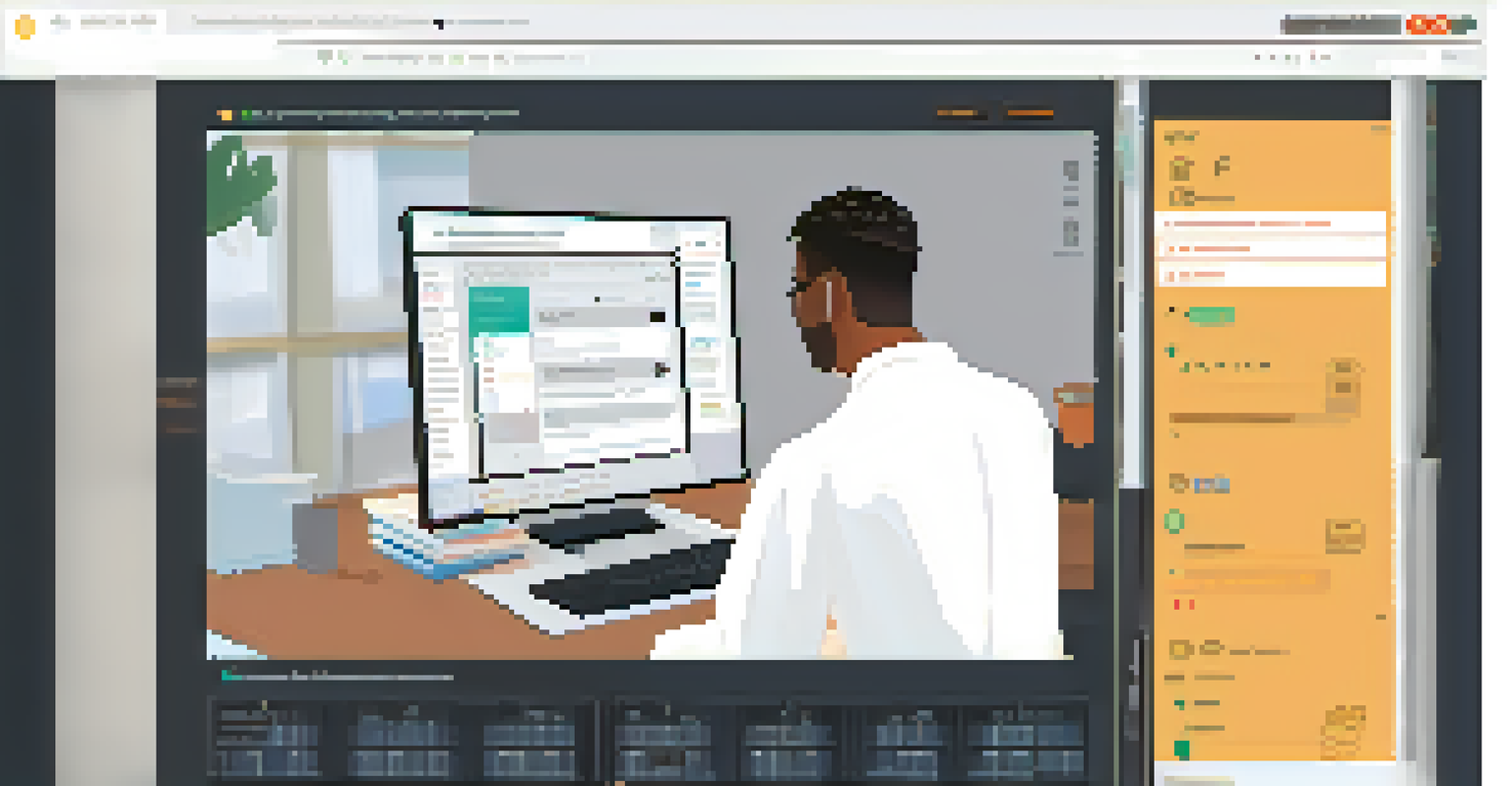 A user navigating an NFT transaction on a computer, with clear instructions visible on the screen.